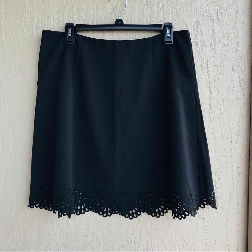 LOFT | Women’s Black MIDI Skirt | NWT | Size 12
